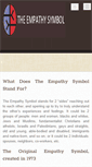 Mobile Screenshot of empathysymbol.com